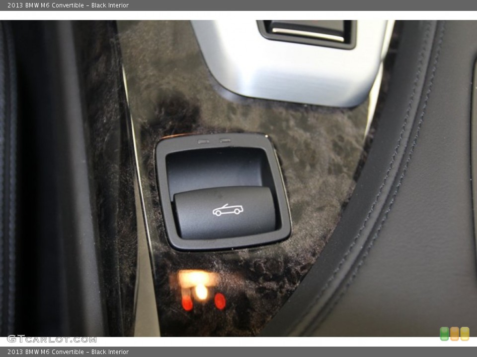 Black Interior Controls for the 2013 BMW M6 Convertible #78345078