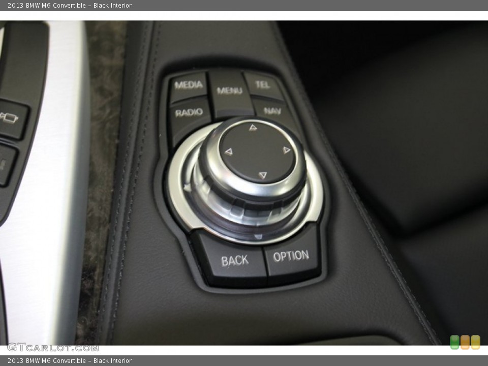 Black Interior Controls for the 2013 BMW M6 Convertible #78345098