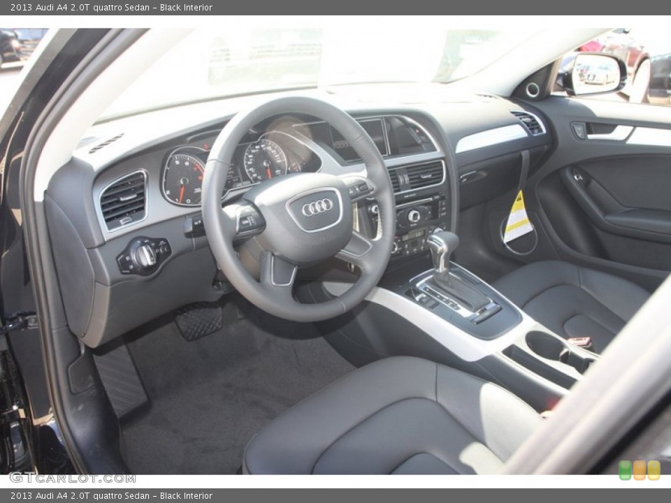 Black Interior Photo for the 2013 Audi A4 2.0T quattro Sedan #78345768