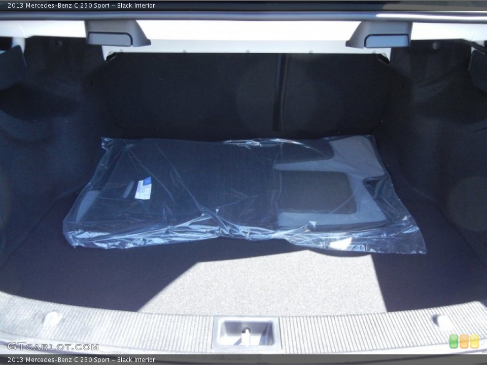 Black Interior Trunk for the 2013 Mercedes-Benz C 250 Sport #78345891