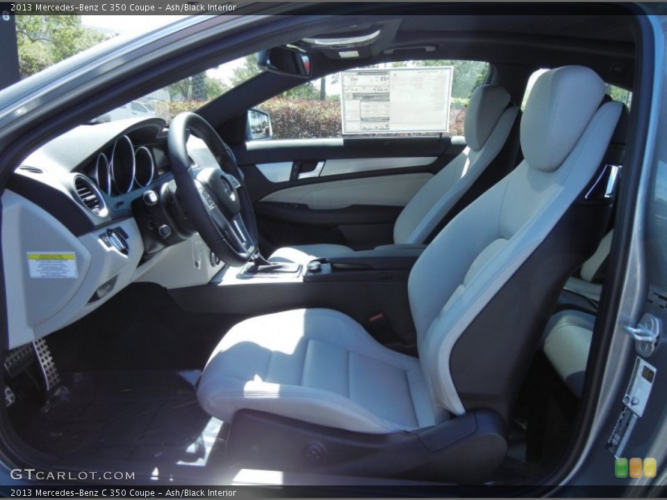 Ash/Black Interior Photo for the 2013 Mercedes-Benz C 350 Coupe #78346449