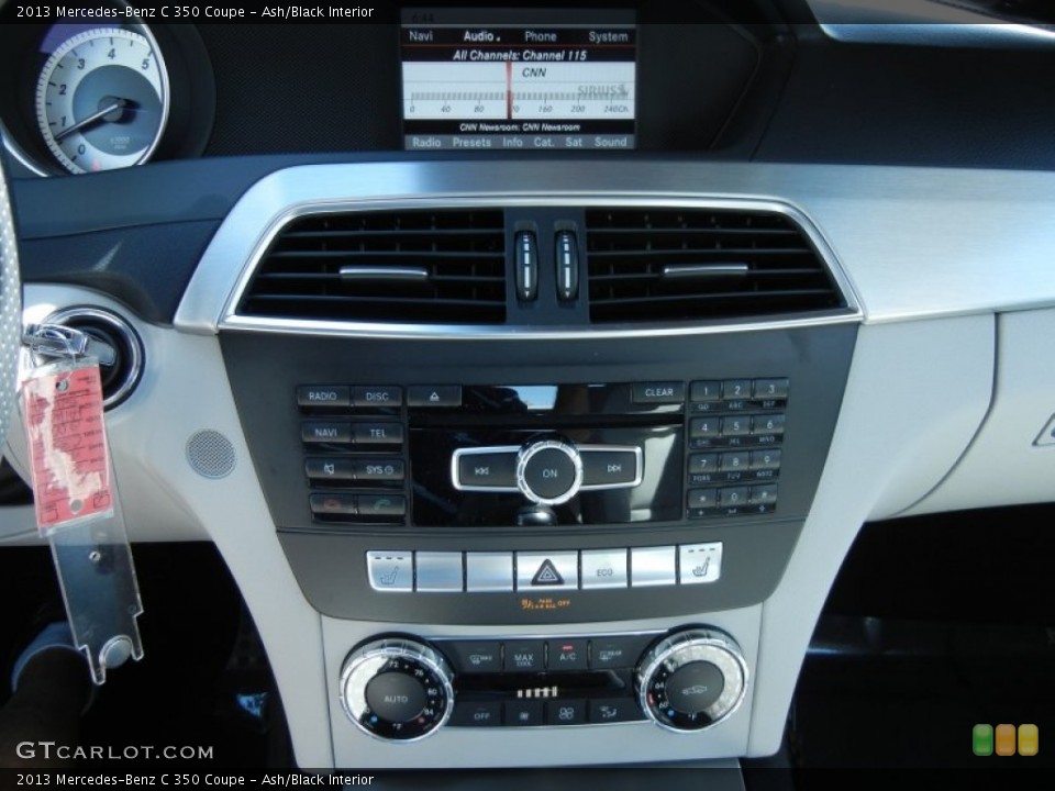 Ash/Black Interior Controls for the 2013 Mercedes-Benz C 350 Coupe #78346560