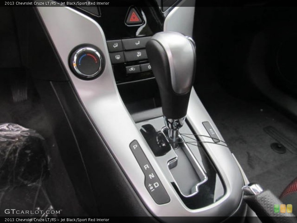 Jet Black/Sport Red Interior Transmission for the 2013 Chevrolet Cruze LT/RS #78346806