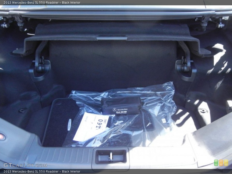 Black Interior Trunk for the 2013 Mercedes-Benz SL 550 Roadster #78347275