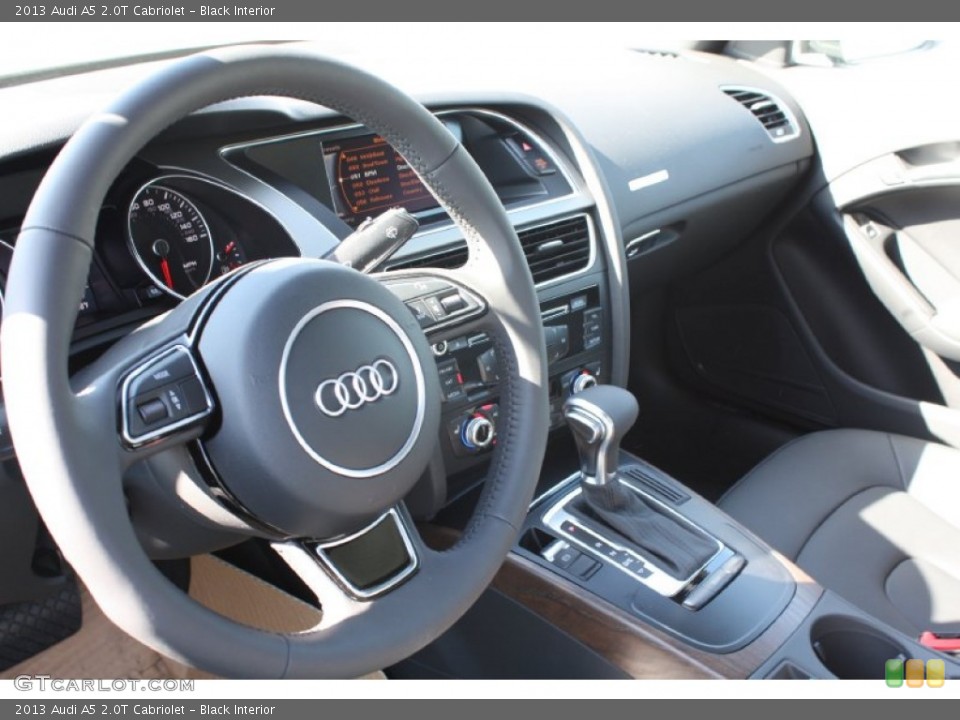 Black Interior Dashboard for the 2013 Audi A5 2.0T Cabriolet #78348067