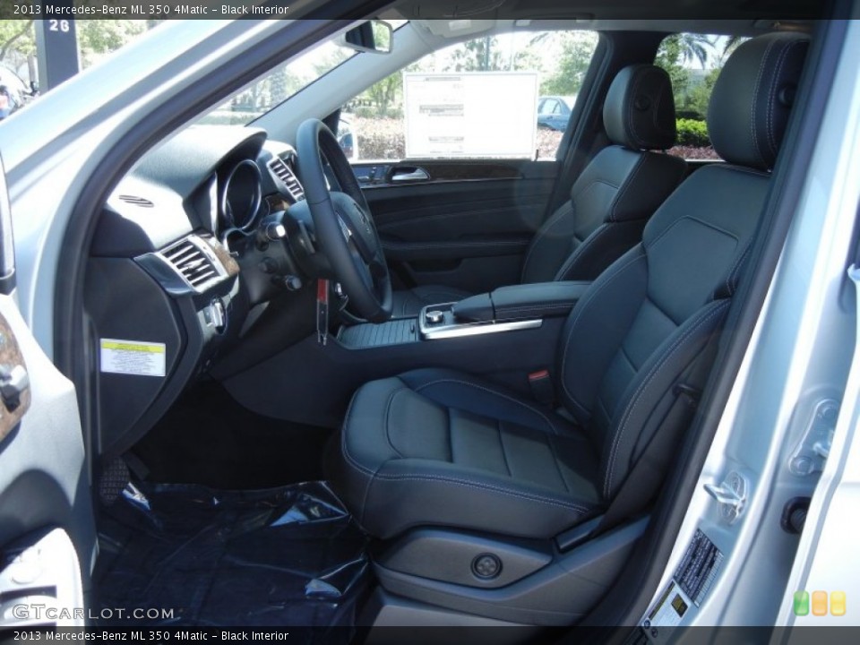 Black Interior Photo for the 2013 Mercedes-Benz ML 350 4Matic #78348504