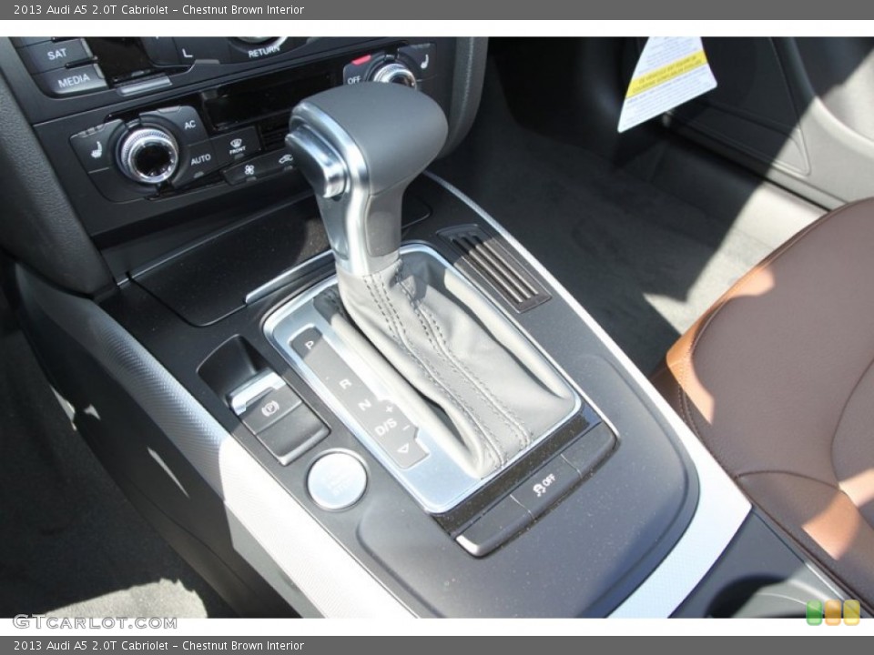 Chestnut Brown Interior Transmission for the 2013 Audi A5 2.0T Cabriolet #78348727