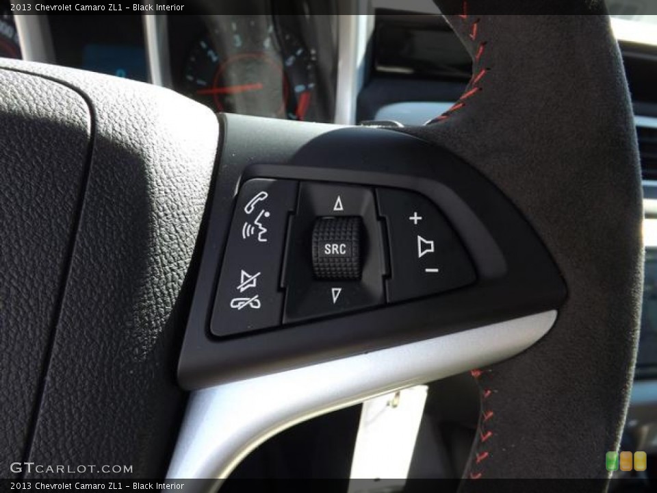 Black Interior Controls for the 2013 Chevrolet Camaro ZL1 #78349068