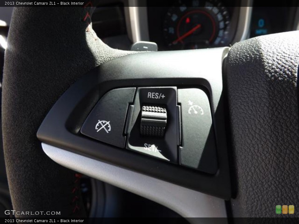Black Interior Controls for the 2013 Chevrolet Camaro ZL1 #78349092