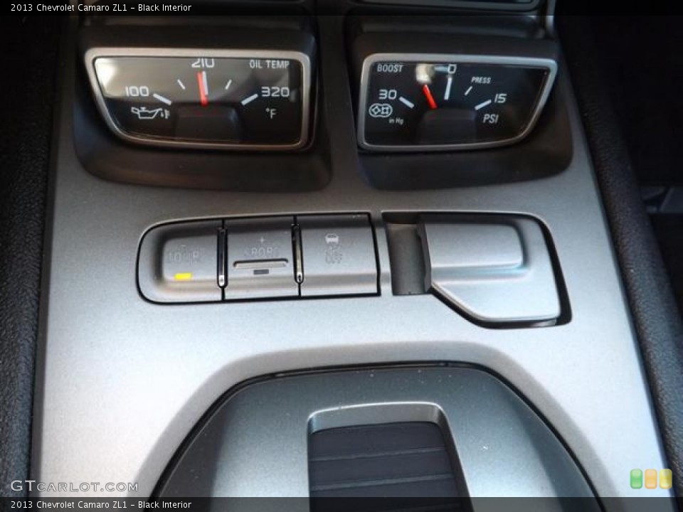 Black Interior Controls for the 2013 Chevrolet Camaro ZL1 #78349192