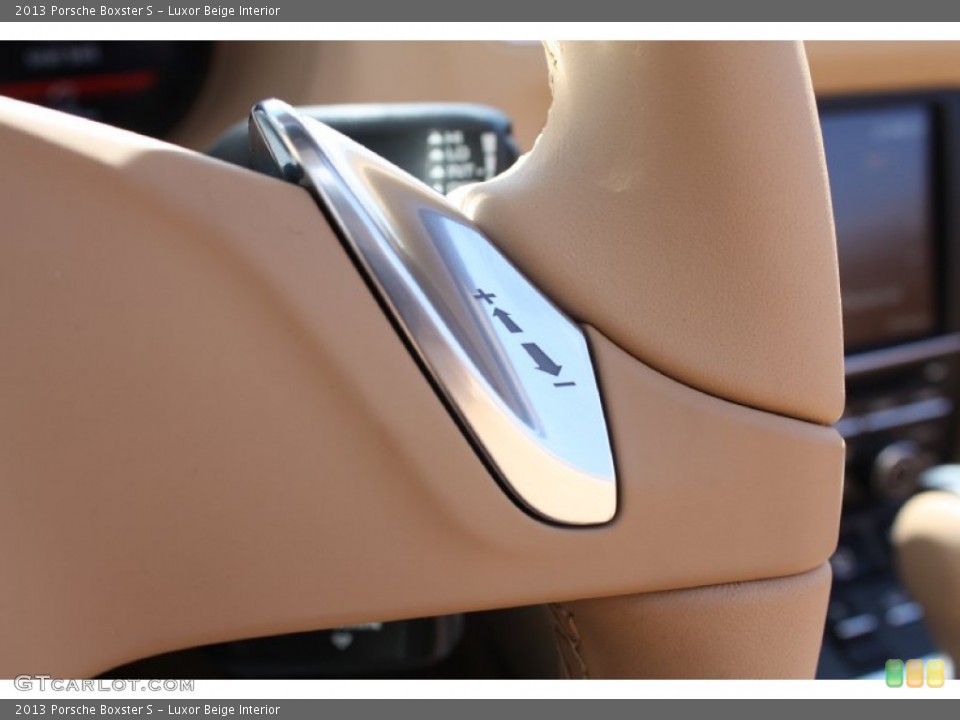 Luxor Beige Interior Transmission for the 2013 Porsche Boxster S #78349512