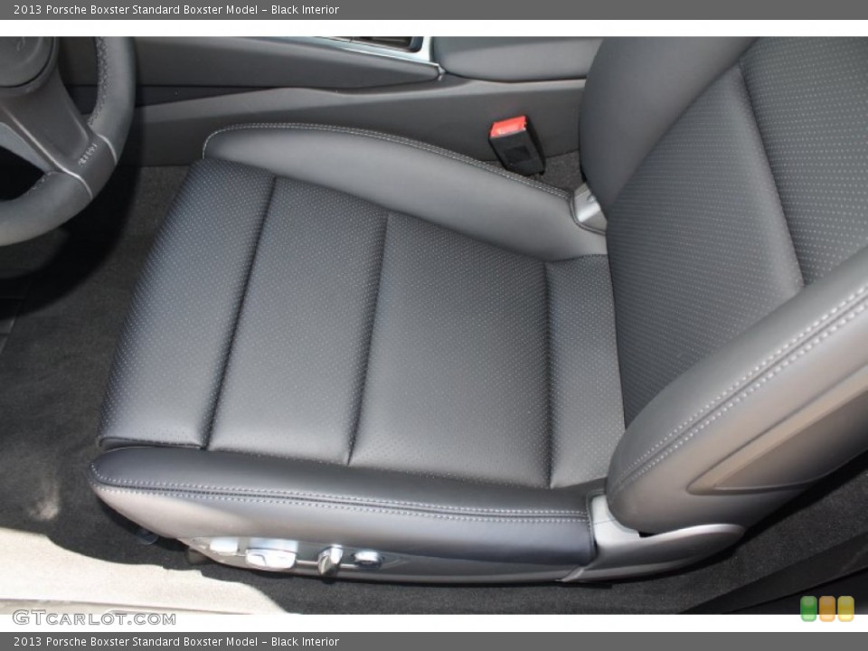 Black Interior Front Seat for the 2013 Porsche Boxster  #78349980