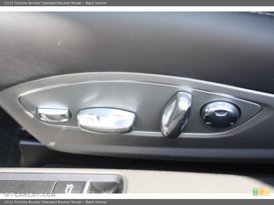 Black Interior Controls for the 2013 Porsche Boxster  #78350001