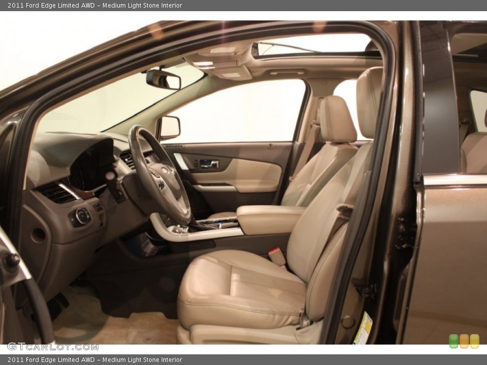Medium Light Stone Interior Photo for the 2011 Ford Edge Limited AWD #78350046