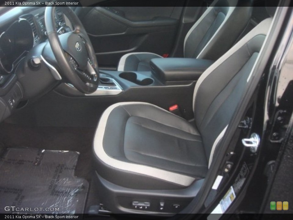 Black Sport Interior Photo for the 2011 Kia Optima SX #78350094