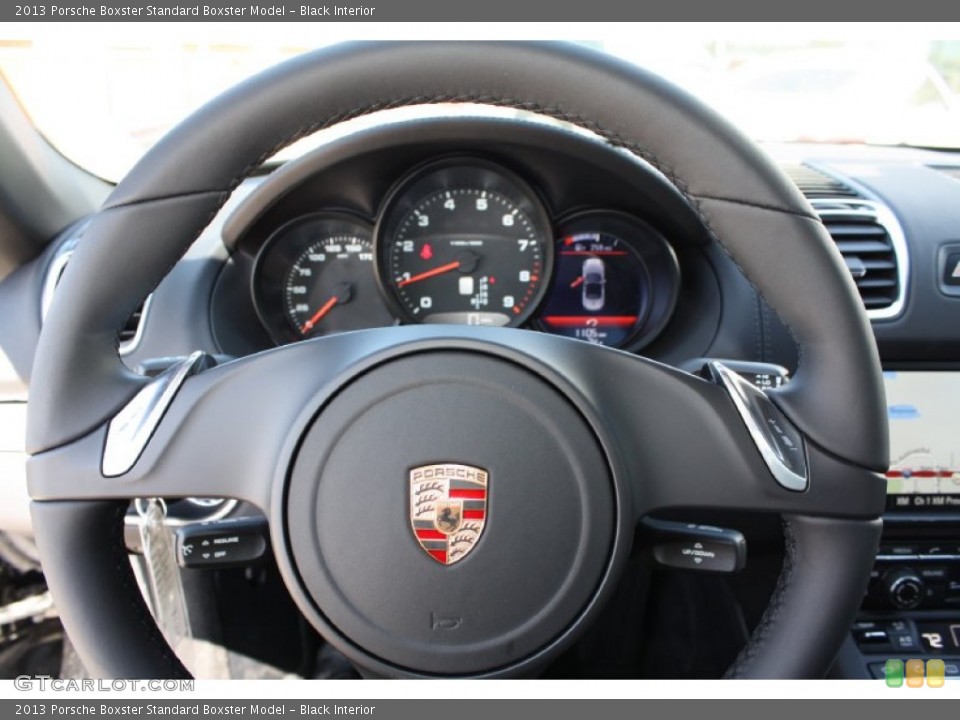Black Interior Steering Wheel for the 2013 Porsche Boxster  #78350196