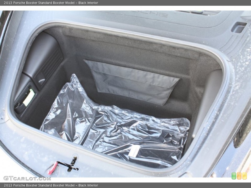 Black Interior Trunk for the 2013 Porsche Boxster  #78350301