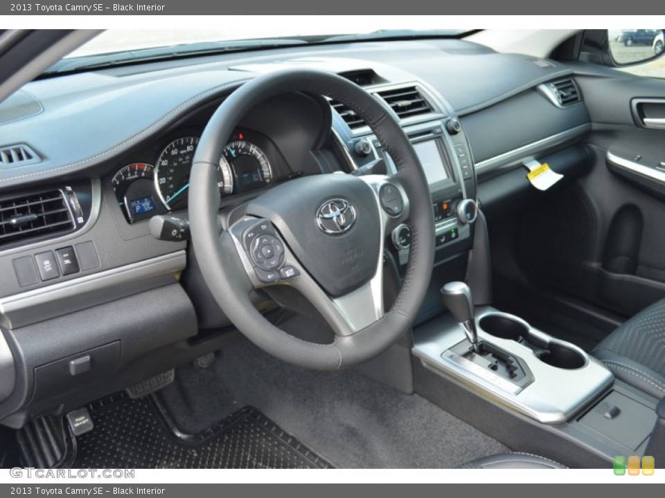 Black Interior Dashboard for the 2013 Toyota Camry SE #78351015
