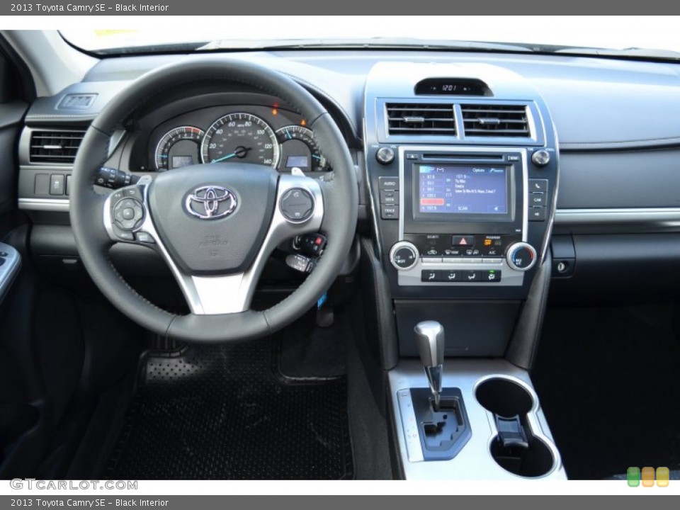 Black Interior Dashboard for the 2013 Toyota Camry SE #78351207