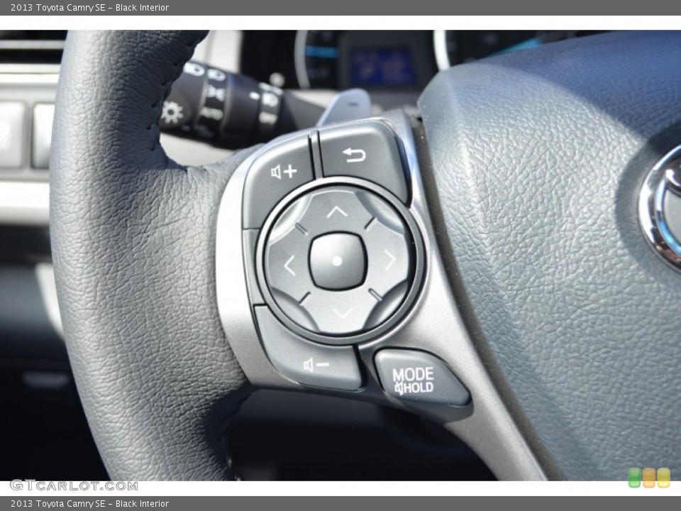 Black Interior Controls for the 2013 Toyota Camry SE #78351302