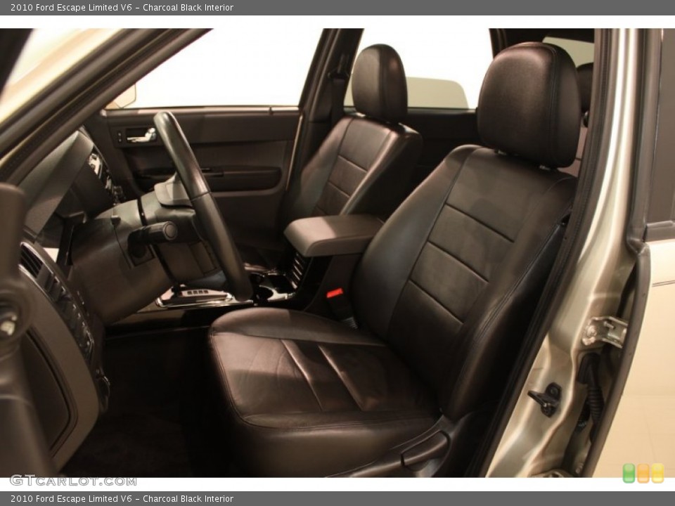 Charcoal Black Interior Photo for the 2010 Ford Escape Limited V6 #78351807