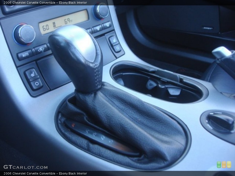 Ebony Black Interior Transmission for the 2006 Chevrolet Corvette Convertible #78353483