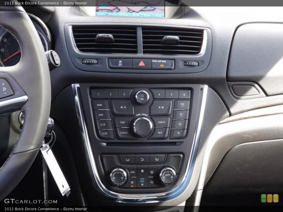 Ebony Interior Controls for the 2013 Buick Encore Convenience #78354125