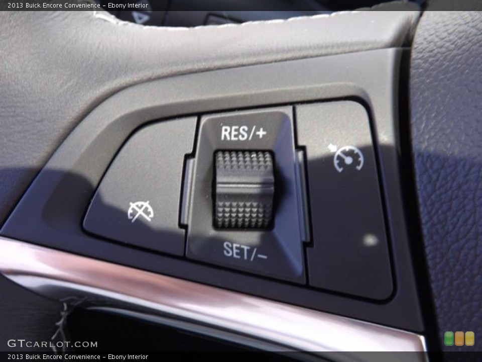 Ebony Interior Controls for the 2013 Buick Encore Convenience #78354165
