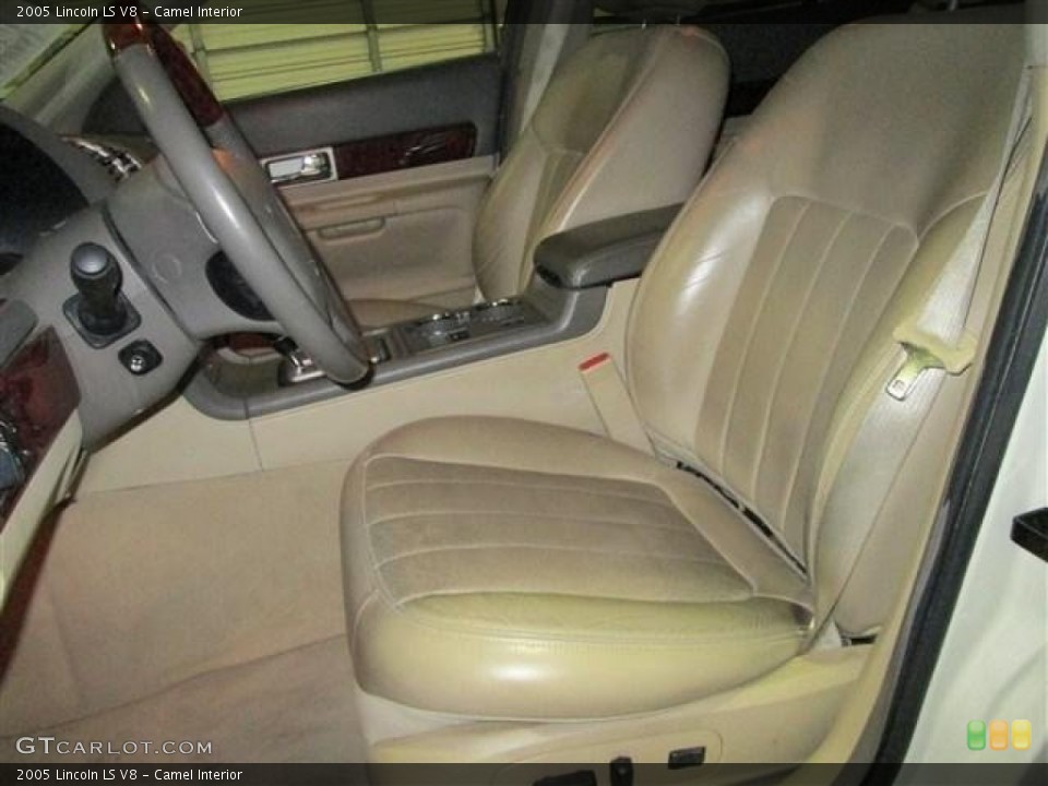 Camel Interior Front Seat for the 2005 Lincoln LS V8 #78354405