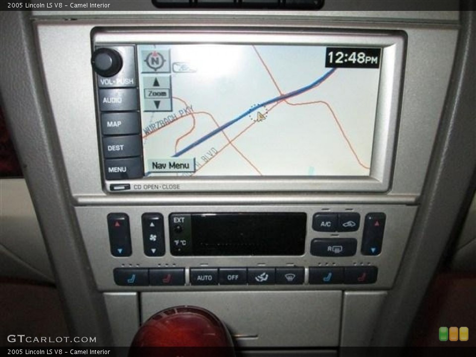 Camel Interior Navigation for the 2005 Lincoln LS V8 #78354466
