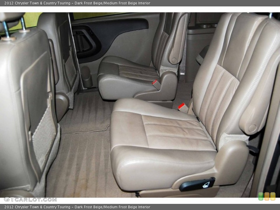 Dark Frost Beige/Medium Frost Beige Interior Rear Seat for the 2012 Chrysler Town & Country Touring #78354852