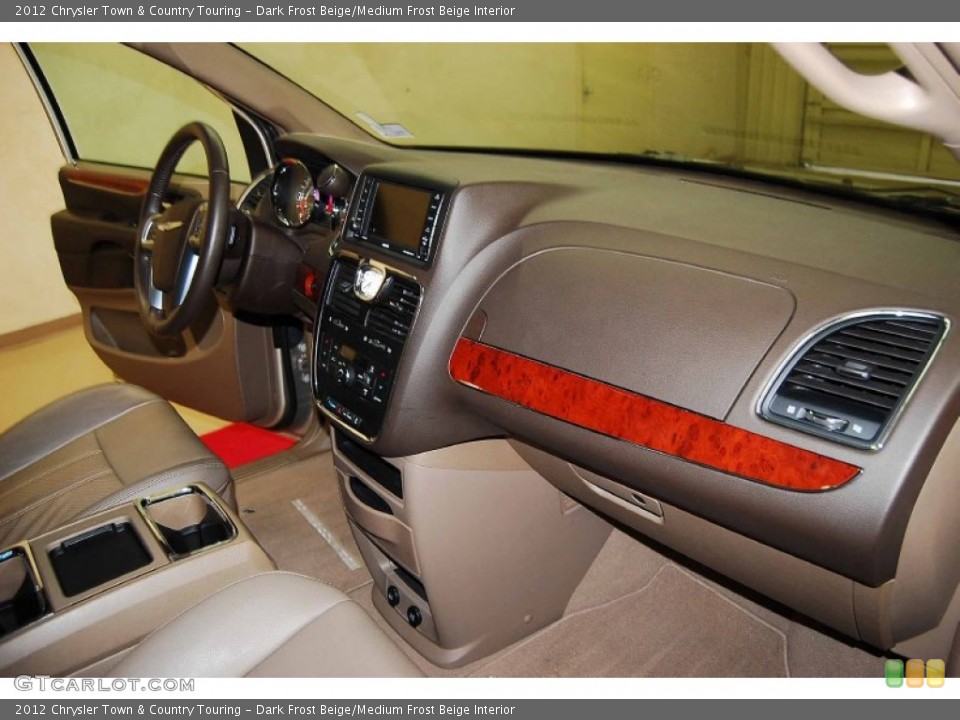 Dark Frost Beige/Medium Frost Beige Interior Dashboard for the 2012 Chrysler Town & Country Touring #78354975