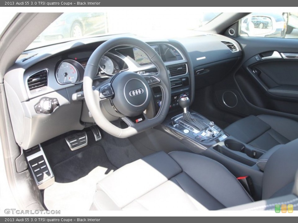 Black Interior Prime Interior for the 2013 Audi S5 3.0 TFSI quattro Coupe #78355935