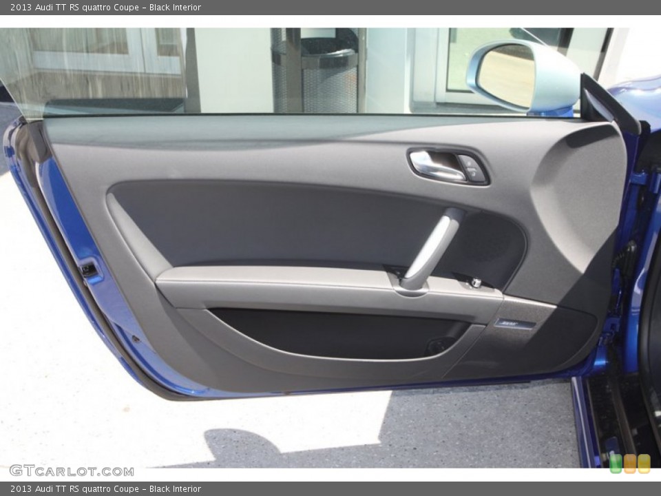 Black Interior Door Panel for the 2013 Audi TT RS quattro Coupe #78356475