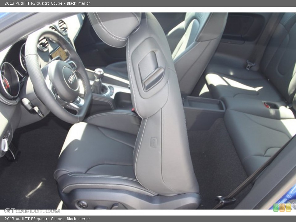 Black Interior Photo for the 2013 Audi TT RS quattro Coupe #78356583