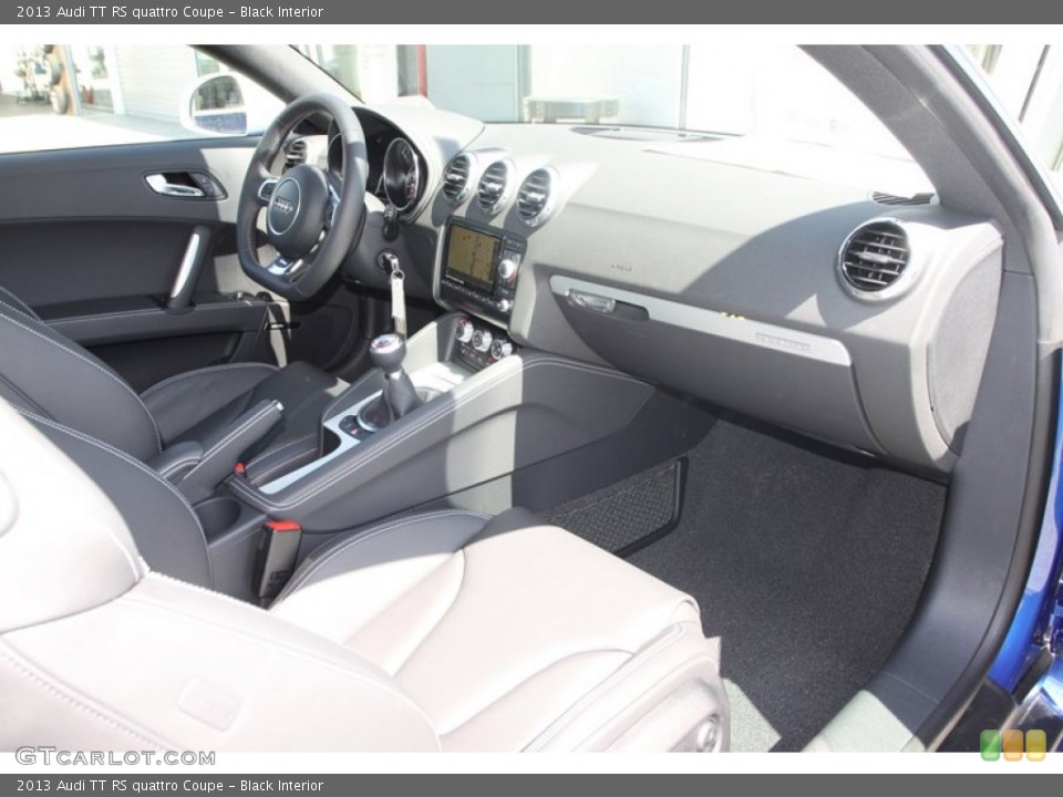 Black Interior Dashboard for the 2013 Audi TT RS quattro Coupe #78356692