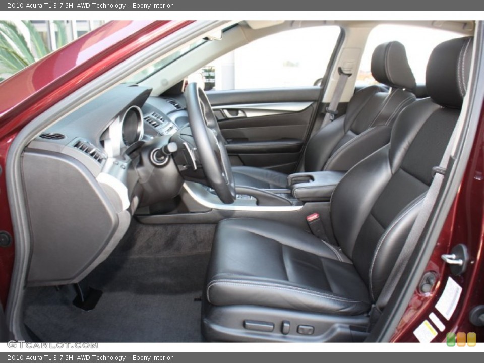 Ebony Interior Photo for the 2010 Acura TL 3.7 SH-AWD Technology #78358730