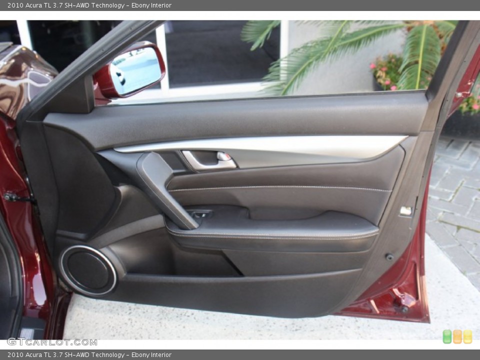 Ebony Interior Door Panel for the 2010 Acura TL 3.7 SH-AWD Technology #78358821