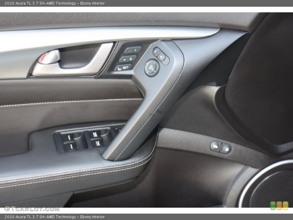 Ebony Interior Controls for the 2010 Acura TL 3.7 SH-AWD Technology #78358854