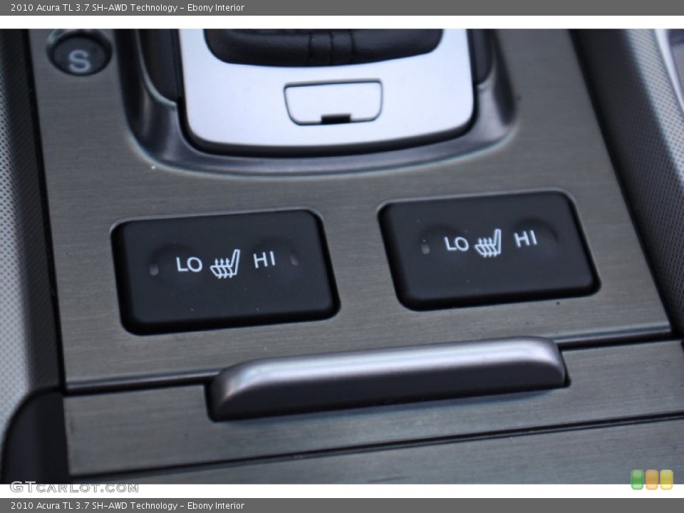 Ebony Interior Controls for the 2010 Acura TL 3.7 SH-AWD Technology #78359068
