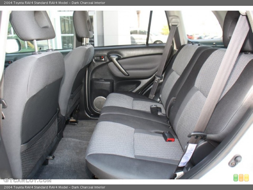 Dark Charcoal Interior Rear Seat for the 2004 Toyota RAV4  #78360151