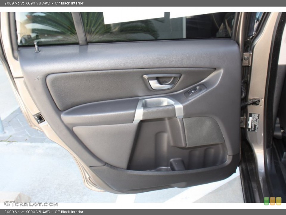 Off Black Interior Door Panel for the 2009 Volvo XC90 V8 AWD #78361353