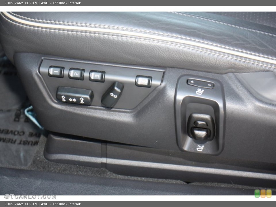 Off Black Interior Controls for the 2009 Volvo XC90 V8 AWD #78361467