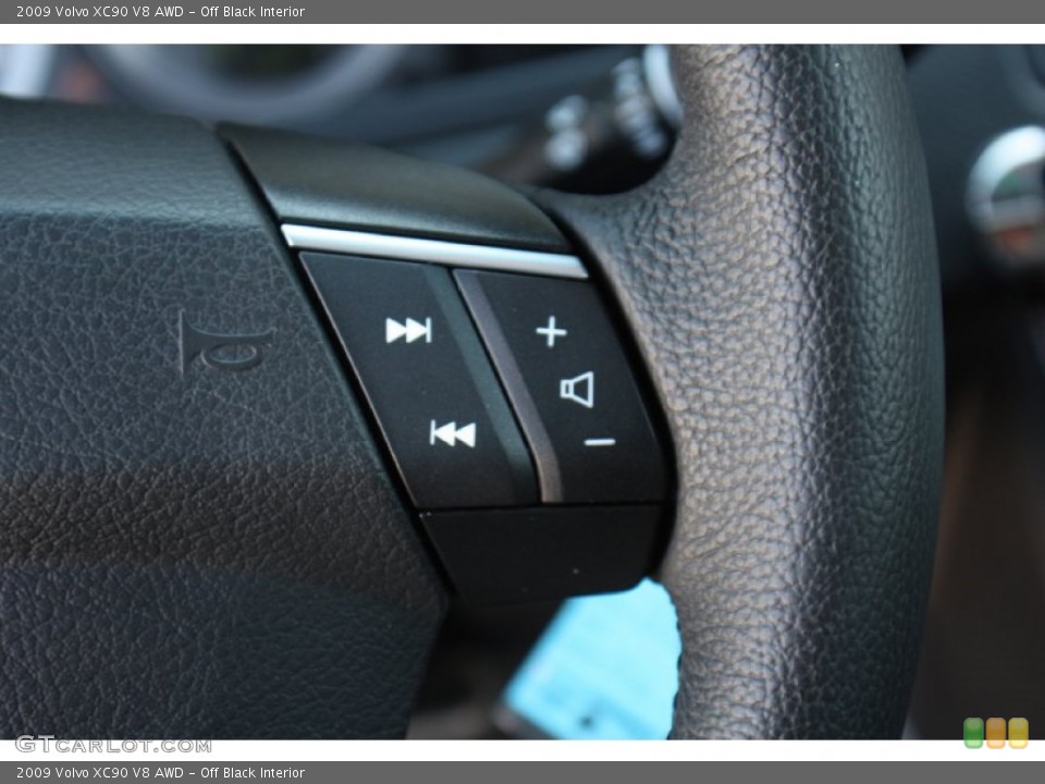 Off Black Interior Controls for the 2009 Volvo XC90 V8 AWD #78361616