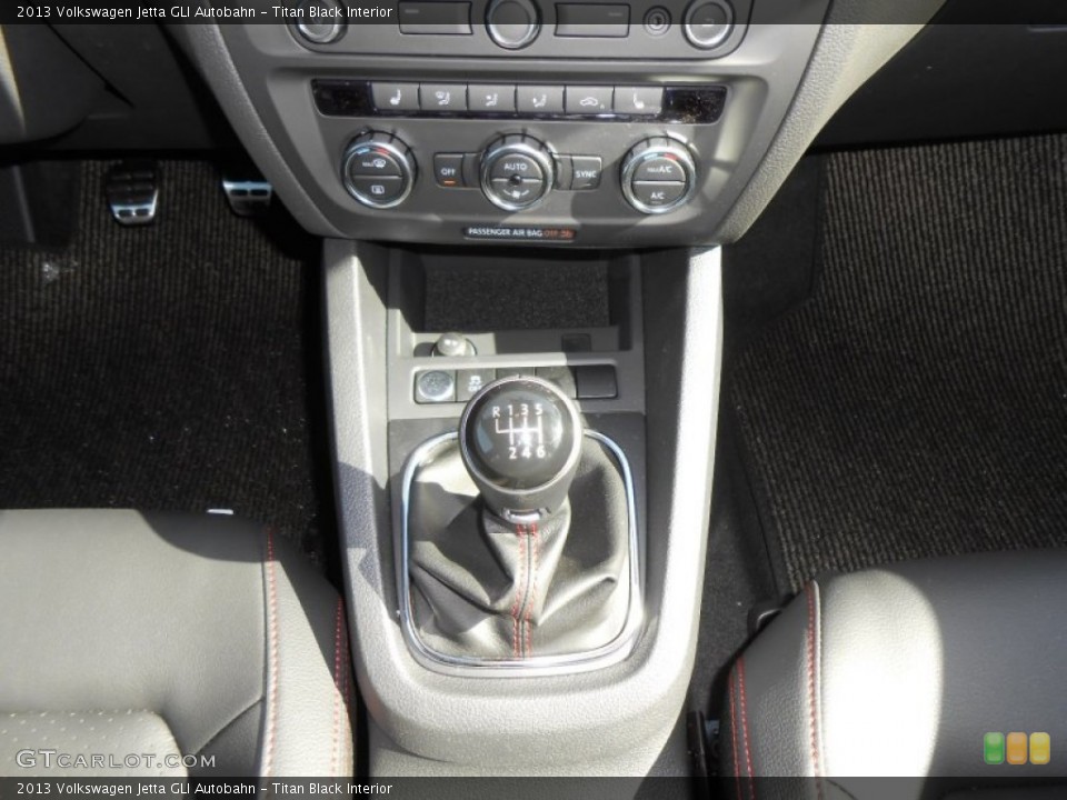 Titan Black Interior Transmission for the 2013 Volkswagen Jetta GLI Autobahn #78361860