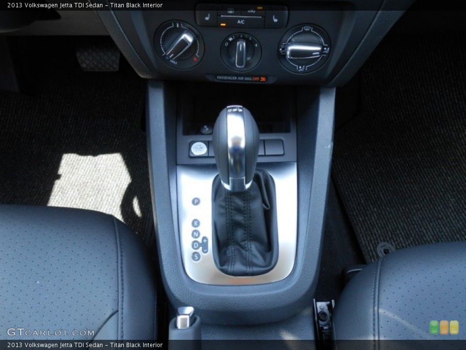 Titan Black Interior Transmission for the 2013 Volkswagen Jetta TDI Sedan #78362136