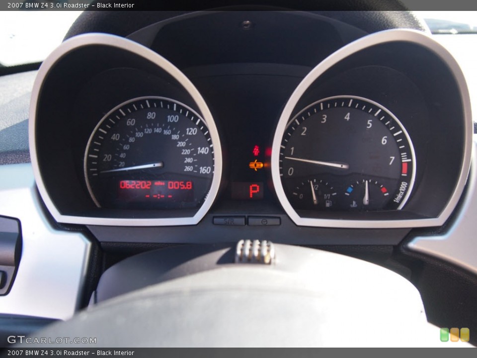 Black Interior Gauges for the 2007 BMW Z4 3.0i Roadster #78363900