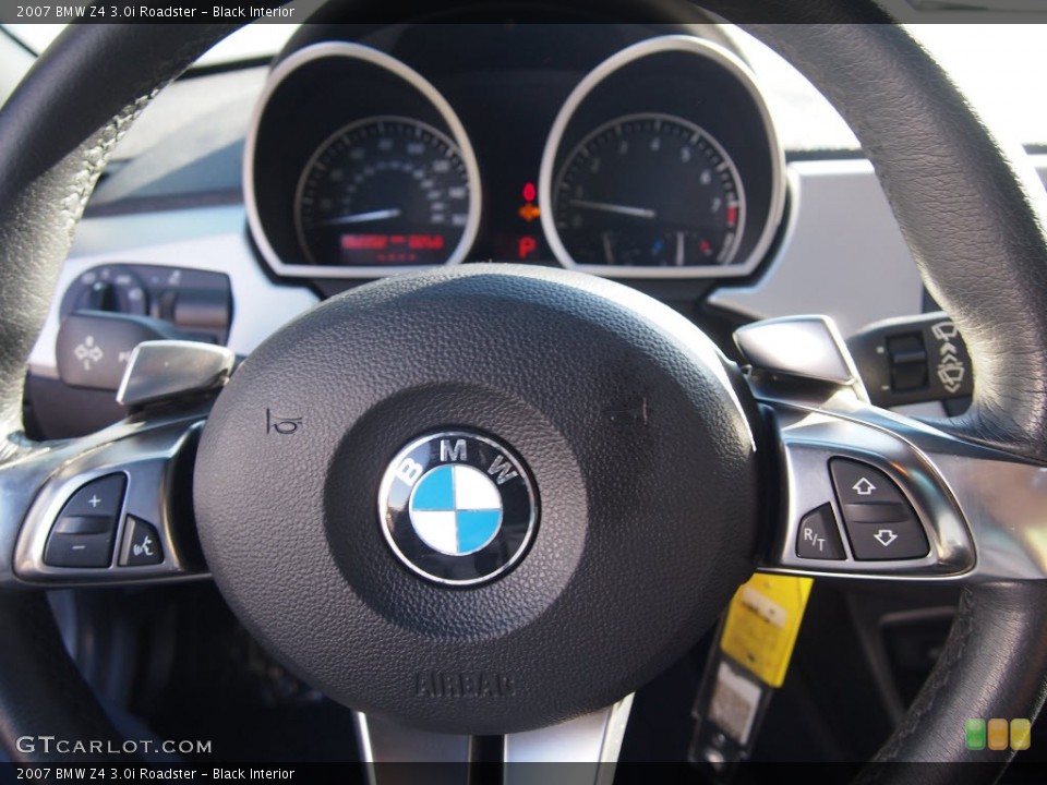 Black Interior Controls for the 2007 BMW Z4 3.0i Roadster #78363916