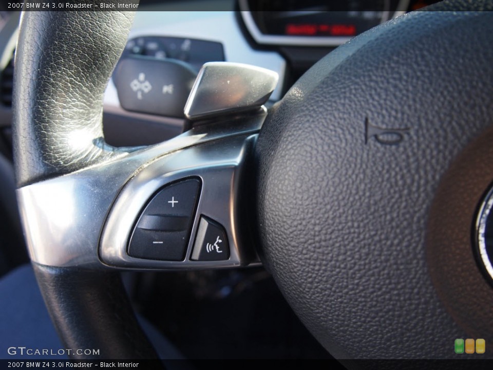 Black Interior Controls for the 2007 BMW Z4 3.0i Roadster #78363933