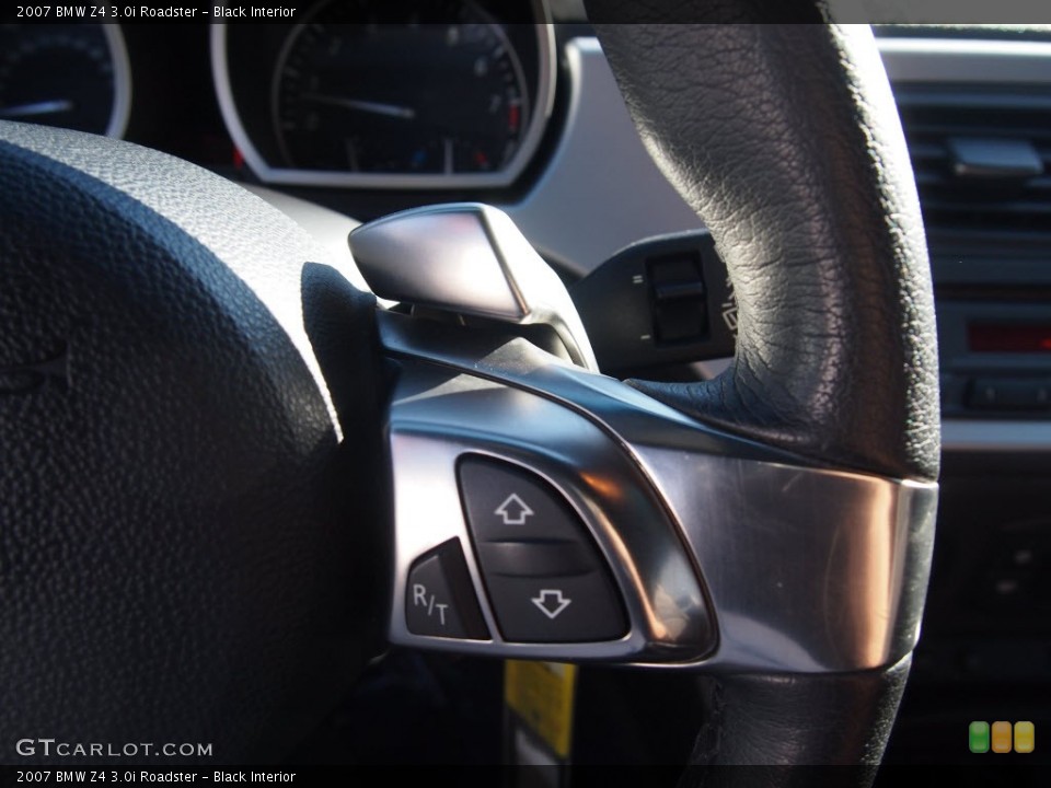 Black Interior Controls for the 2007 BMW Z4 3.0i Roadster #78363946
